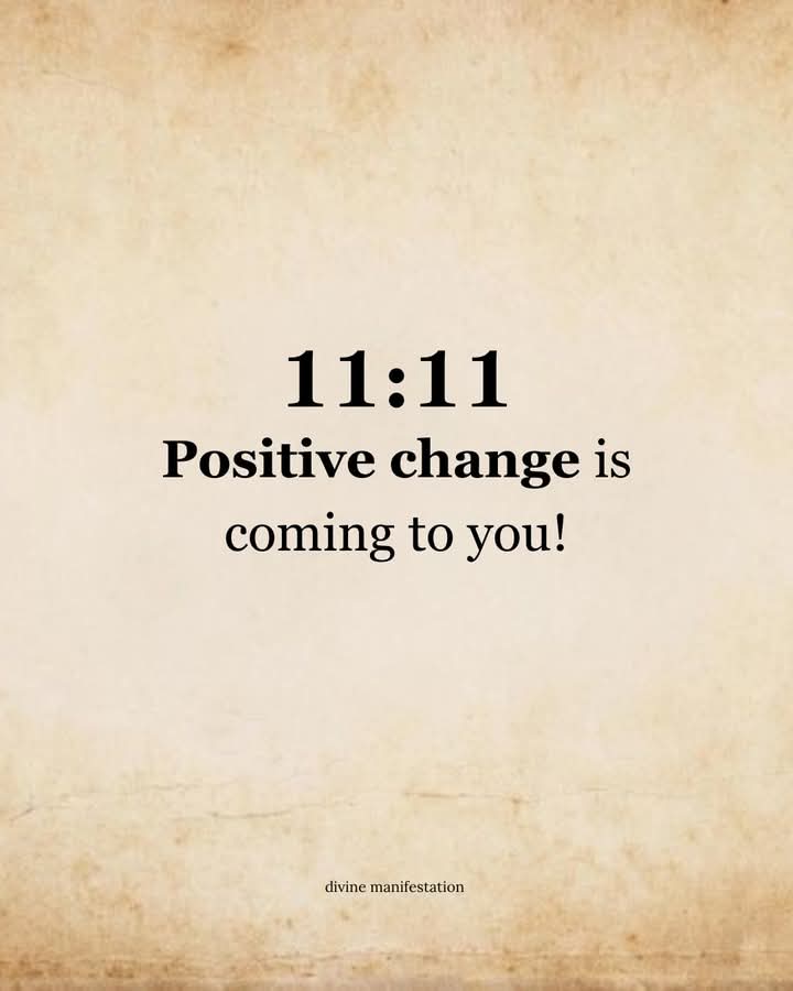 ✨️1111✨️

Affirm it with gratitude!