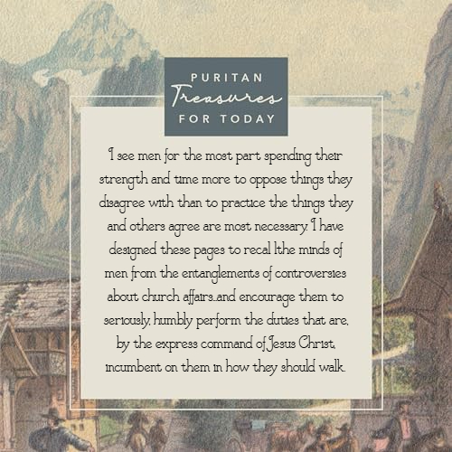 We are currently reading "Rules for Walking in Fellowship" by John Owen for our parish studies.