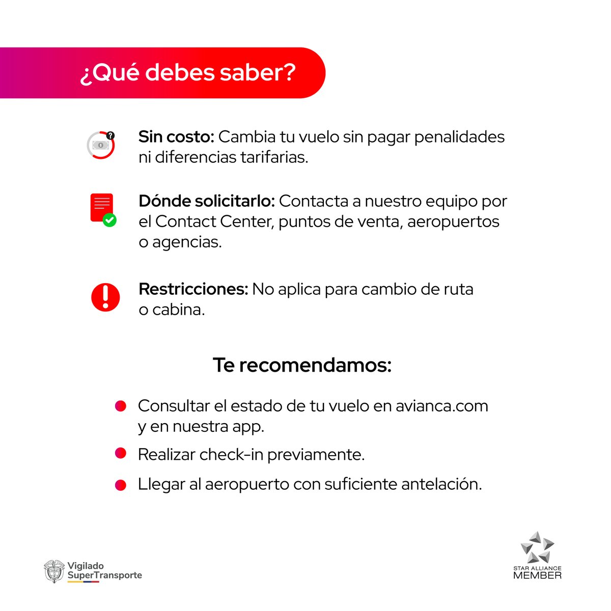 ¡Atención, pasajero! 🚨 

Si tienes un viaje hoy en Colombia, esta información es para ti. ¡Consulta tu vuelo: cutt.ly/yrfinBkm!