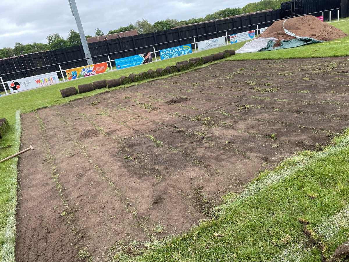 North Shields FC (@northshieldsfc) on Twitter photo Pitch & ground renovations are underway with major investment to get our stadium ready for the new season.
Want to help out? We're looking for volunteers!
Email: info@northshieldsfc.co.uk
#NorthShieldsFC #Volunteers #NonLeagueFootball Pitch & ground renovations are underway with major investment to get our stadium ready for the new season.
Want to help out? We're looking for volunteers!
Email: info@northshieldsfc.co.uk
#NorthShieldsFC #Volunteers #NonLeagueFootball
