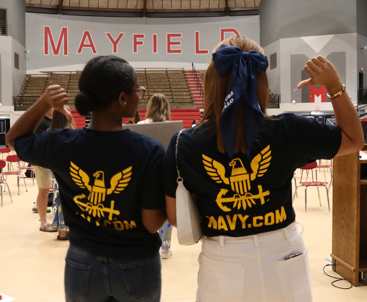 MHSCards1's tweet image. MHS Class of 2025 Senior Signing Day! More photos on the Mayfield High School Facebook page.