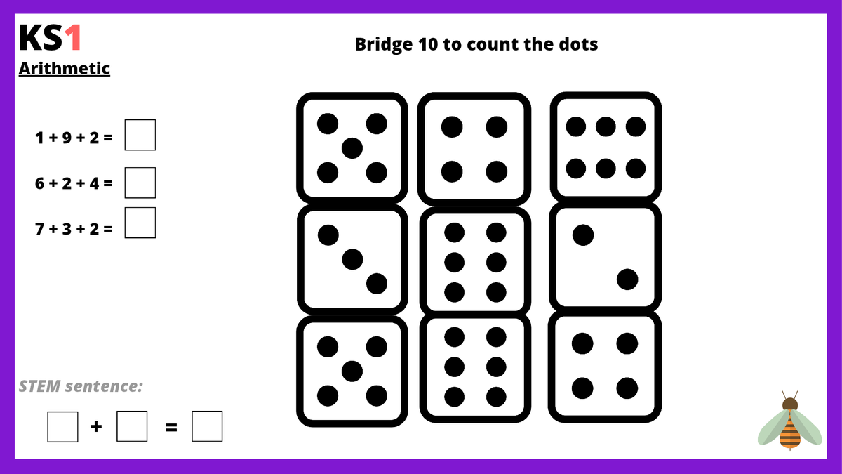 Friday's Key Stage 1 and 2 daily maths tasks mrbeeteach.com 🐝