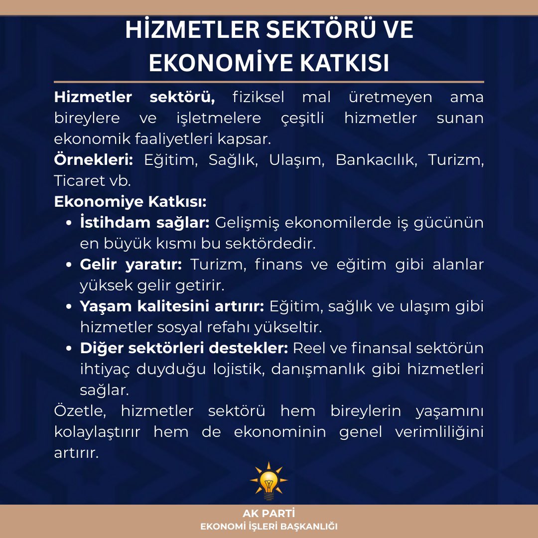 AK Parti Ekonomi İşleri Başkanlığı (@ekonomiisleri) on Twitter photo 