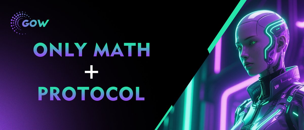 $GOW is not inflationary.
It’s algorithmically scarce.
Each cycle mints 2,500 #GOW — no more.

There is no foundation minting vault.
Only a protocol bound to math.
#AI #Web3