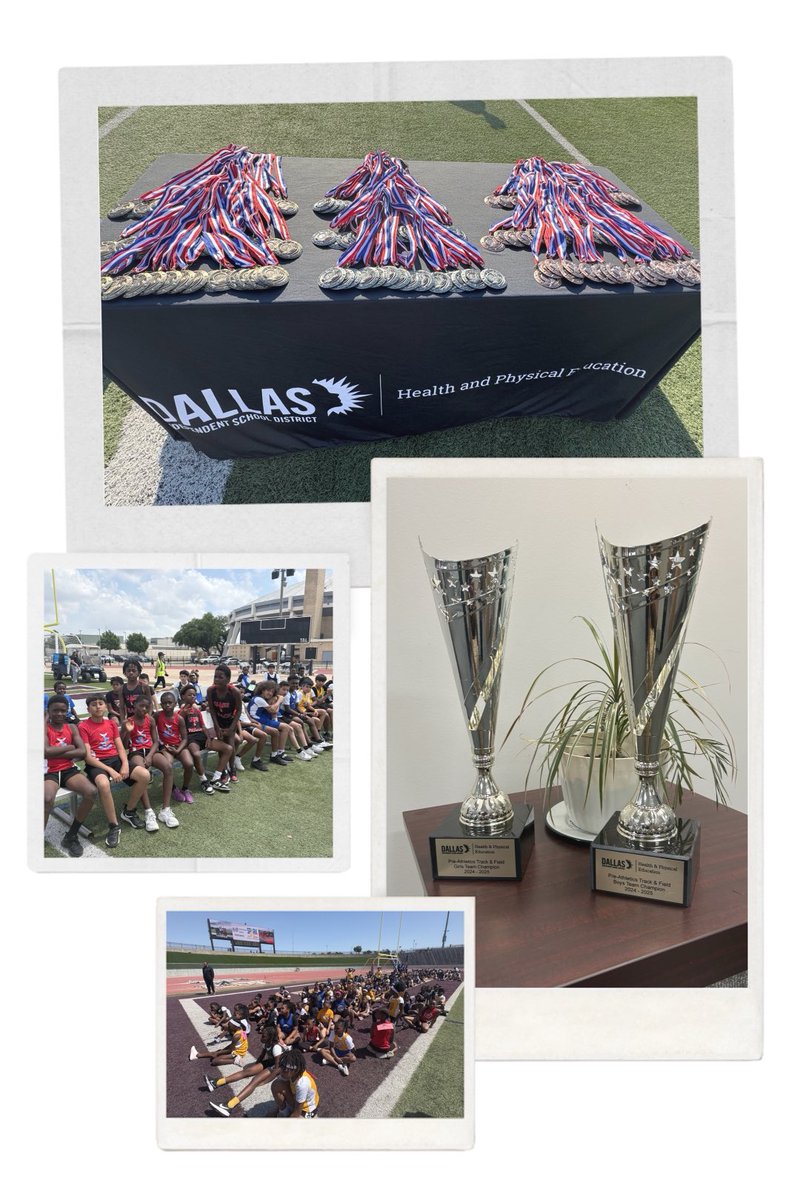 Dr. Lisa Whitaker (@drlisawhitaker) on Twitter photo <a href="/dallasschools/">Dallas ISD</a> Stay tuned!! The Boys and Girls 2025 Pre-athletics Track & Field Champions will be announced today! So proud of our over 750 campuses and 27 lead coaches for their hard work and dedication this season. And the winners are…🥳🙌🏾🎉👏🏾 <a href="/dallasschools/">Dallas ISD</a> Stay tuned!! The Boys and Girls 2025 Pre-athletics Track & Field Champions will be announced today! So proud of our over 750 campuses and 27 lead coaches for their hard work and dedication this season. And the winners are…🥳🙌🏾🎉👏🏾