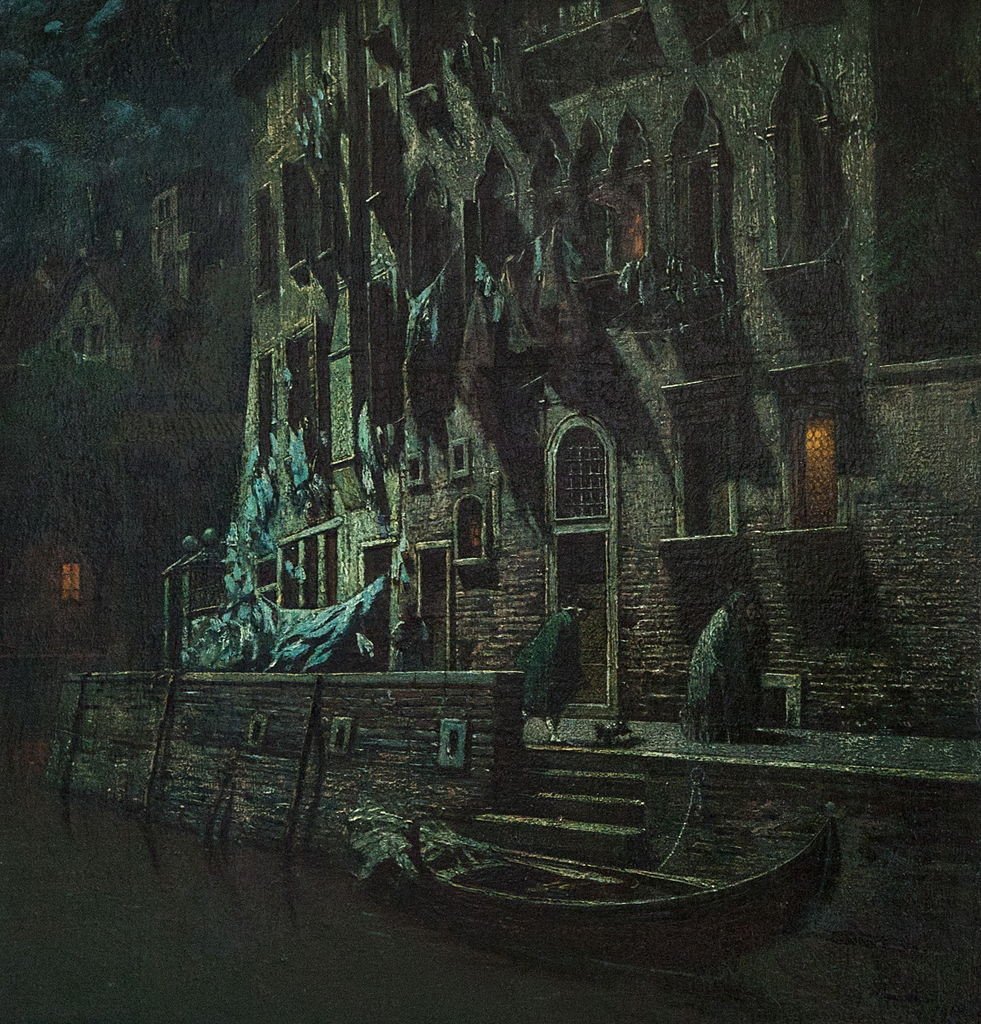 silbacudiremos's tweet photo. En el programa comentamos lo cinematográfica que es la —siempre misteriosa— ciudad de Venecia, pero naturalmente y para sorpresa de nadie, fue también un escenario ideal para muchos pintores. Aquí dejamos cuatro ejemplos que nos encantan: https://t.co/H9c0NteUl0