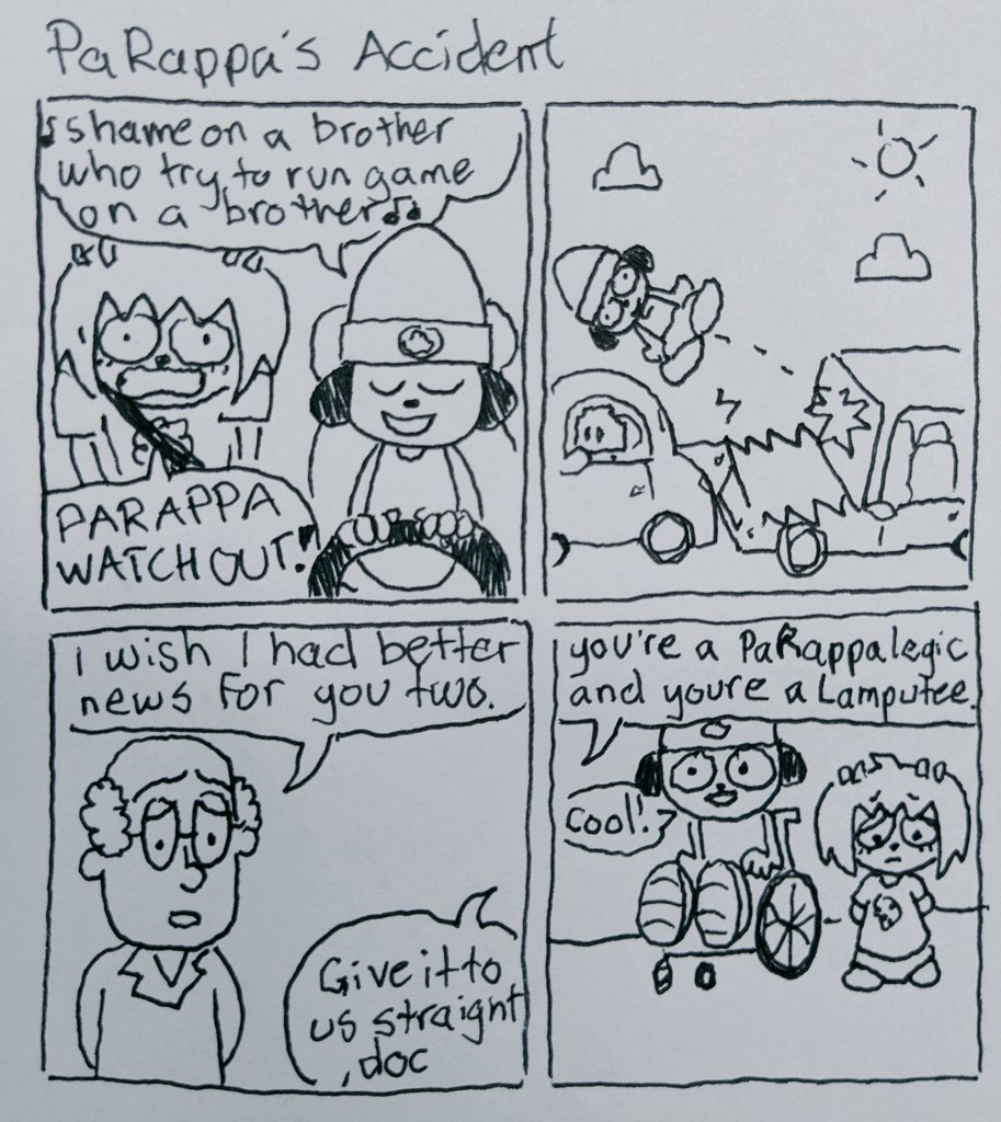 PaRappa's Accident