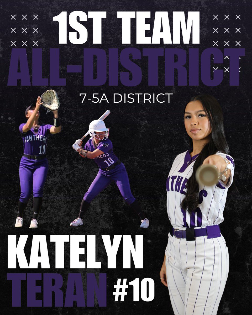 Impact Caymol National Soliz 18U (@icntlsoliz18u) on Twitter photo Congratulations to 2025 OF <a href="/KatelynTeran1/">Katelyn Teran</a> for making 1st Team All-District in District 7-5A.
Can’t wait to see you ball out this summer ☀️!
#setthestandard #letemtalk #WeComing
<a href="/LineDsoftball/">Line Drive Media</a> <a href="/ExtraInningSB/">EXTRA INNING SOFTBALL</a> <a href="/LegacyLegendsS1/">Legacy & Legends Softball</a> <a href="/SoftbalAmerica/">Softball America</a> <a href="/BrenttEads/">Brentt Eads</a> <a href="/los_stuff/">Carlos Arias</a> <a href="/SBRRetweets/">Softball Recruiting Reposts</a> Congratulations to 2025 OF <a href="/KatelynTeran1/">Katelyn Teran</a> for making 1st Team All-District in District 7-5A.
Can’t wait to see you ball out this summer ☀️!
#setthestandard #letemtalk #WeComing
<a href="/LineDsoftball/">Line Drive Media</a> <a href="/ExtraInningSB/">EXTRA INNING SOFTBALL</a> <a href="/LegacyLegendsS1/">Legacy & Legends Softball</a> <a href="/SoftbalAmerica/">Softball America</a> <a href="/BrenttEads/">Brentt Eads</a> <a href="/los_stuff/">Carlos Arias</a> <a href="/SBRRetweets/">Softball Recruiting Reposts</a>