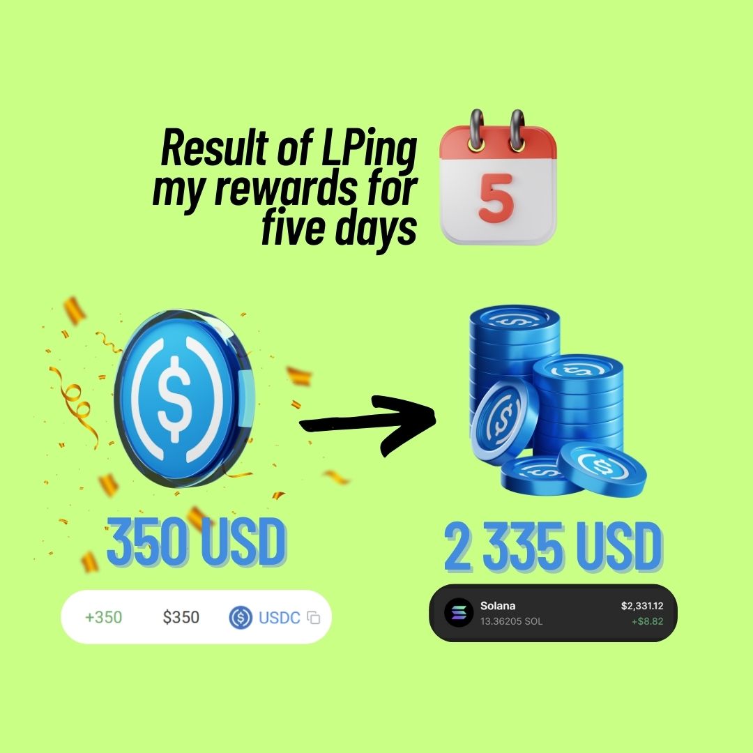 What would you do with a $350 reward? 👀

Buy something? Stake it?
Gamble on a frog memecoin? 🐸💥
I LP’d it 🫡

Dropped it into the new DLMM v2 pools and did a 6x!
Like a true <a href="/MeteoraAG/">Meteora</a> supporter from <a href="/thegoosedao/">GOOSE DAO 🪿</a> and <a href="/met_lparmy/">LP Army</a> would😎🪿

Down bellow is what I pooled:👇