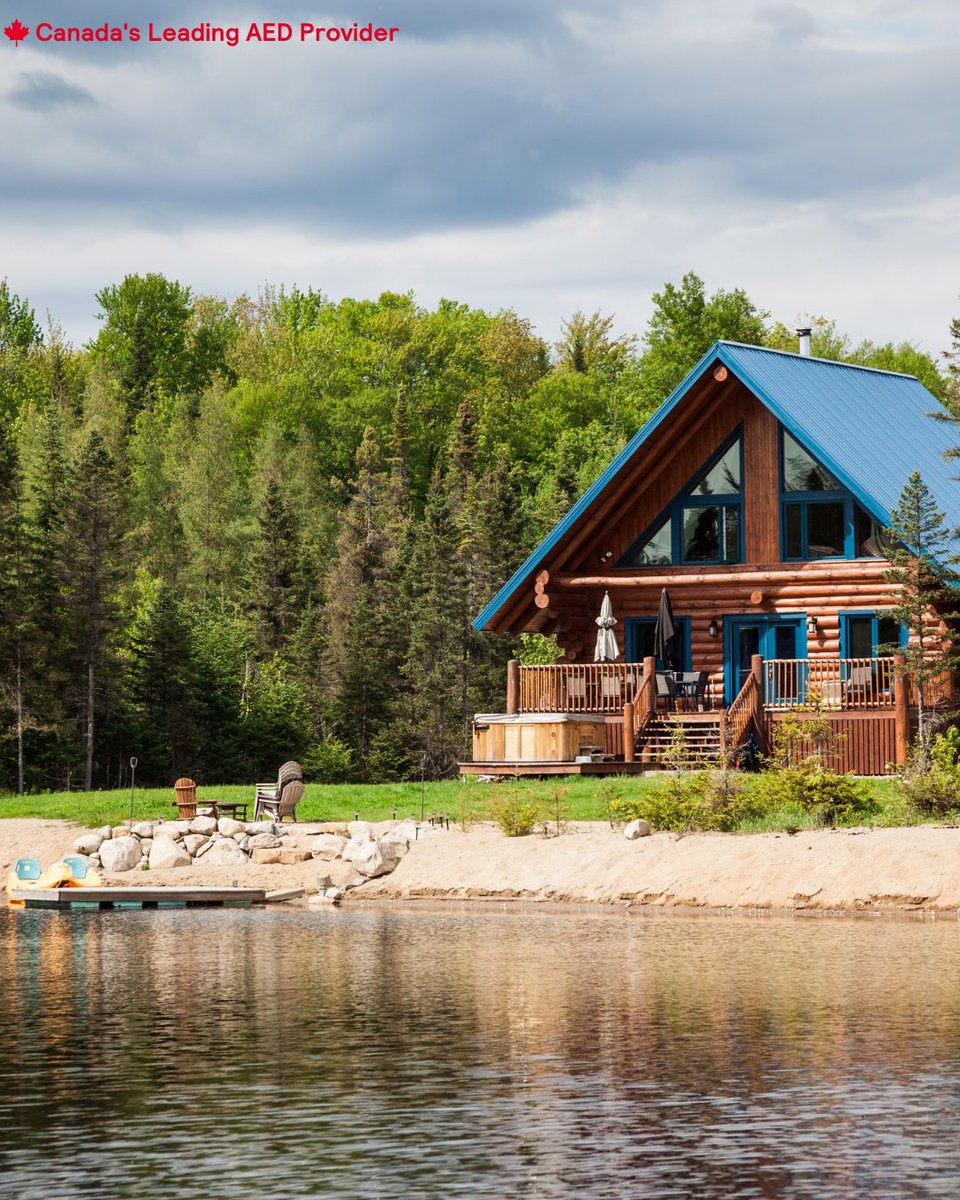 🏡 Is Your Cabin or Cottage Heart Safe?

Don’t forget to check your AED!

✔️ Is it fully charged?
✔️ Are the pads up to date?
✔️ Do your guests know where it is?

Make sure your lake cabin or cottage is rescue ready so you can enjoy the season with peace of mind. ❤️⚡