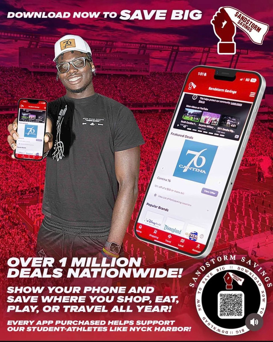 Famously Garnet Sports (@famouslygarnet) on Twitter photo Nyck Harbor has formally partnered with Cantina 76 in a new NIL agreement. It’s one of the only local NIL agreements that have partnered with athletes from the Gamecock football program.
||<a href="/Nyck1k/">Nyckoles Harbor</a> Nyck Harbor has formally partnered with Cantina 76 in a new NIL agreement. It’s one of the only local NIL agreements that have partnered with athletes from the Gamecock football program.
||<a href="/Nyck1k/">Nyckoles Harbor</a>