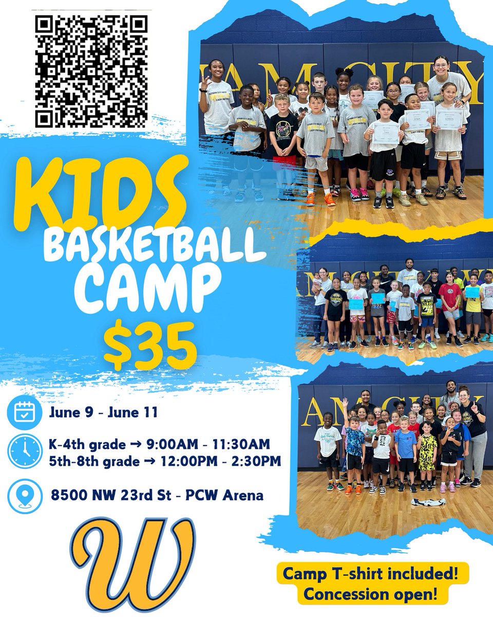 Calling all young hoopers! 📣 

Whether you’re just learning to dribble or ready to sharpen your skills, this 3-day camp is the perfect place to grow, play, and HAVE FUN! 🎯

🎟️ Spots are limited – register today!

👉 docs.google.com/forms/d/e/1FAI…