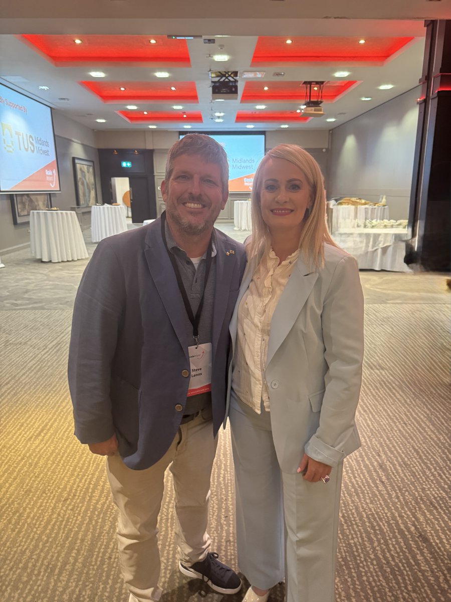 Choose New Jersey (@choosenj) on Twitter photo CNJ's <a href="/LenoxConsulting/">Steve Lenox</a> was thrilled to meet Ireland’s Minister of State for Trade Promotion, Artificial Intelligence and Digital Transformation, <a href="/NiamhSmythTD/">Niamh Smyth TD</a>, at the <a href="/ScaleIreland/">Scale Ireland</a> Regional Startup Summit, where they discussed New Jersey's AI ecosystem and the new NJ AI Hub. 🙌 CNJ's <a href="/LenoxConsulting/">Steve Lenox</a> was thrilled to meet Ireland’s Minister of State for Trade Promotion, Artificial Intelligence and Digital Transformation, <a href="/NiamhSmythTD/">Niamh Smyth TD</a>, at the <a href="/ScaleIreland/">Scale Ireland</a> Regional Startup Summit, where they discussed New Jersey's AI ecosystem and the new NJ AI Hub. 🙌