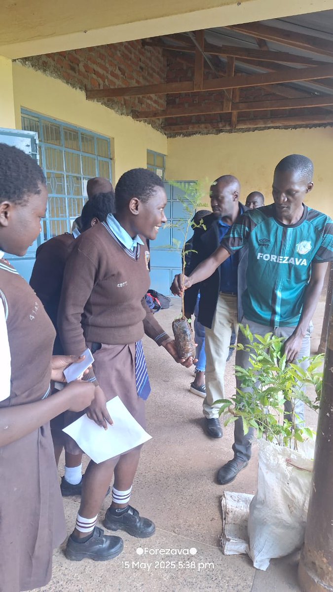 forezava_'s tweet photo. 🌱 Exciting day at Lusengeli Secondary! We partnered with students from the Scouting, Handball & Environment Clubs to plant 100+ indigenous trees! 🌳
They're launching a Climate Change Club to promote seedling production & sustainable practices. 💪 #Youth4Climate #Forezava https://t.co/YpPFxFzGcn