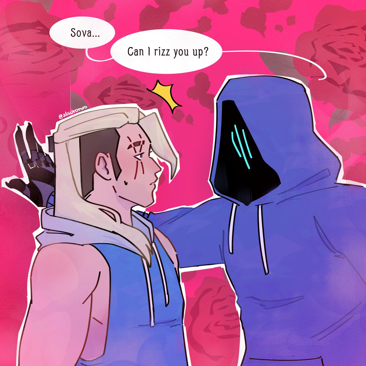 atsuroniro's tweet photo. from cysova server
i have exams to review for btw
#sova #omen #somen #shadowowl #valorant #fanart https://t.co/QkunHIDRKG