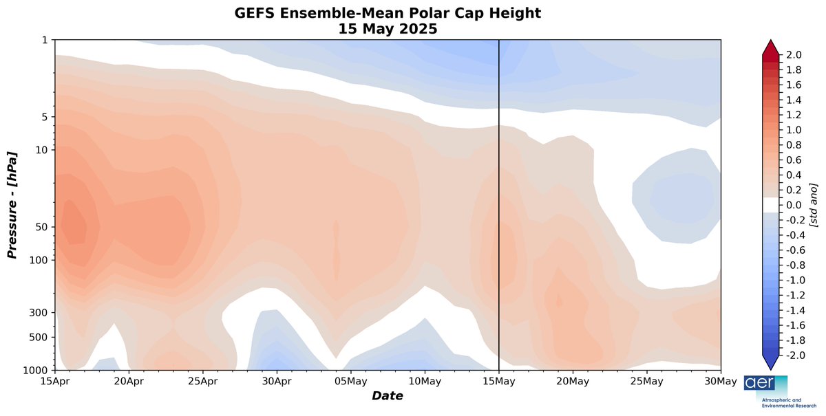 judah47's tweet image. the #PolarVortex (PV) might be gone but not forgotten. The PV left a party favor some will view as a treat & others as a trick. Memorial Day is the unofficial start of the summer but promises to be chilly in the Eastern US & Europe thanks to the arrival of high-latitude blocking.