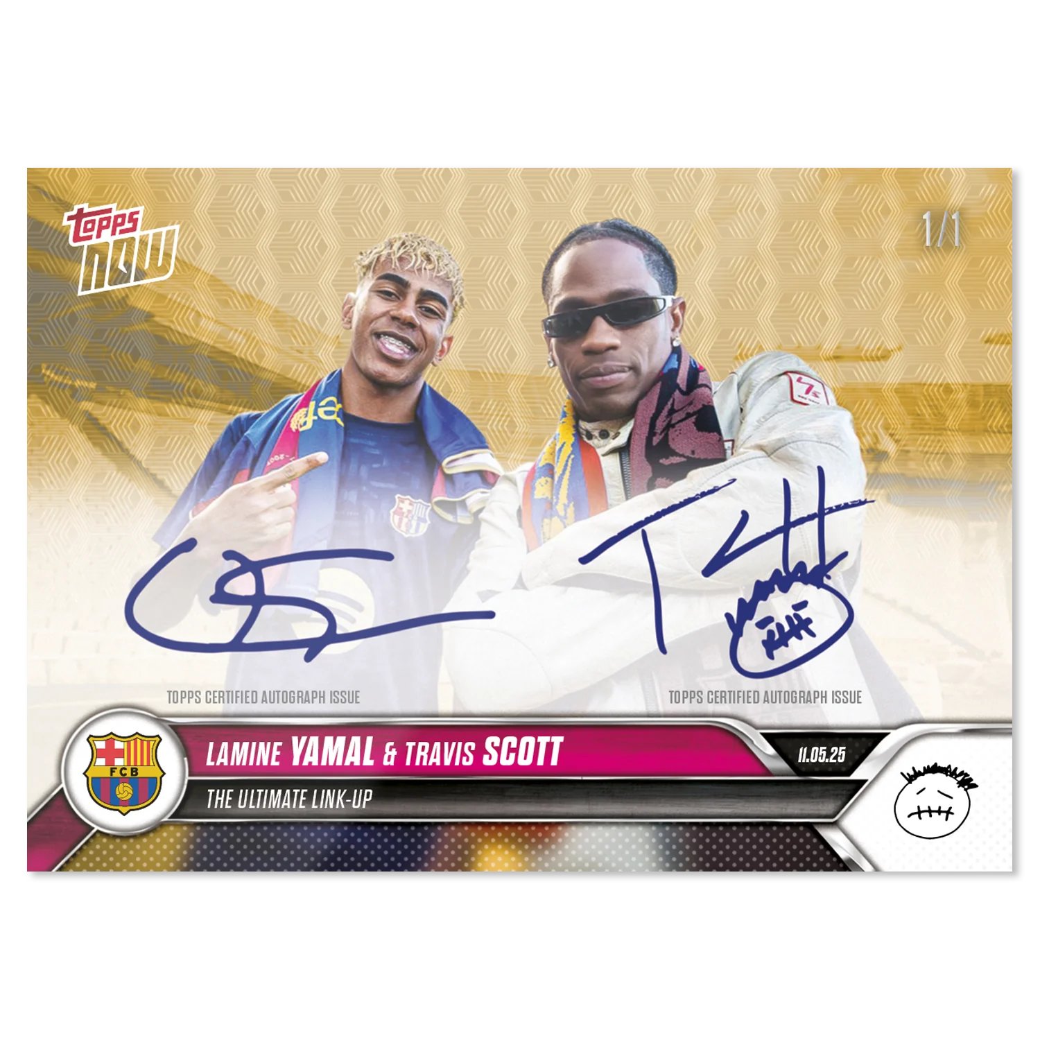 バルセロナ x トラビススコット Lサイズ オーセンティック　ラミネヤマル JustFreshKicks on X: 