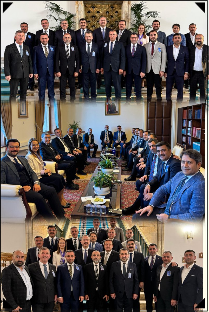 📍TBMM 

Grup Başkan Vekilimiz Abdullhamit Gül ve Milletvekillerimizle AK Parti Gaziantep İl Başkanımız Fatih Muhaddis Fedaioğlu ve İlçe Başkanlarımızı Gazi Meclisimizde misafir ettik. Ziyaretleri ve millete hizmet yolundaki gayretleri için Başkanlarımıza teşekkür ediyorum.