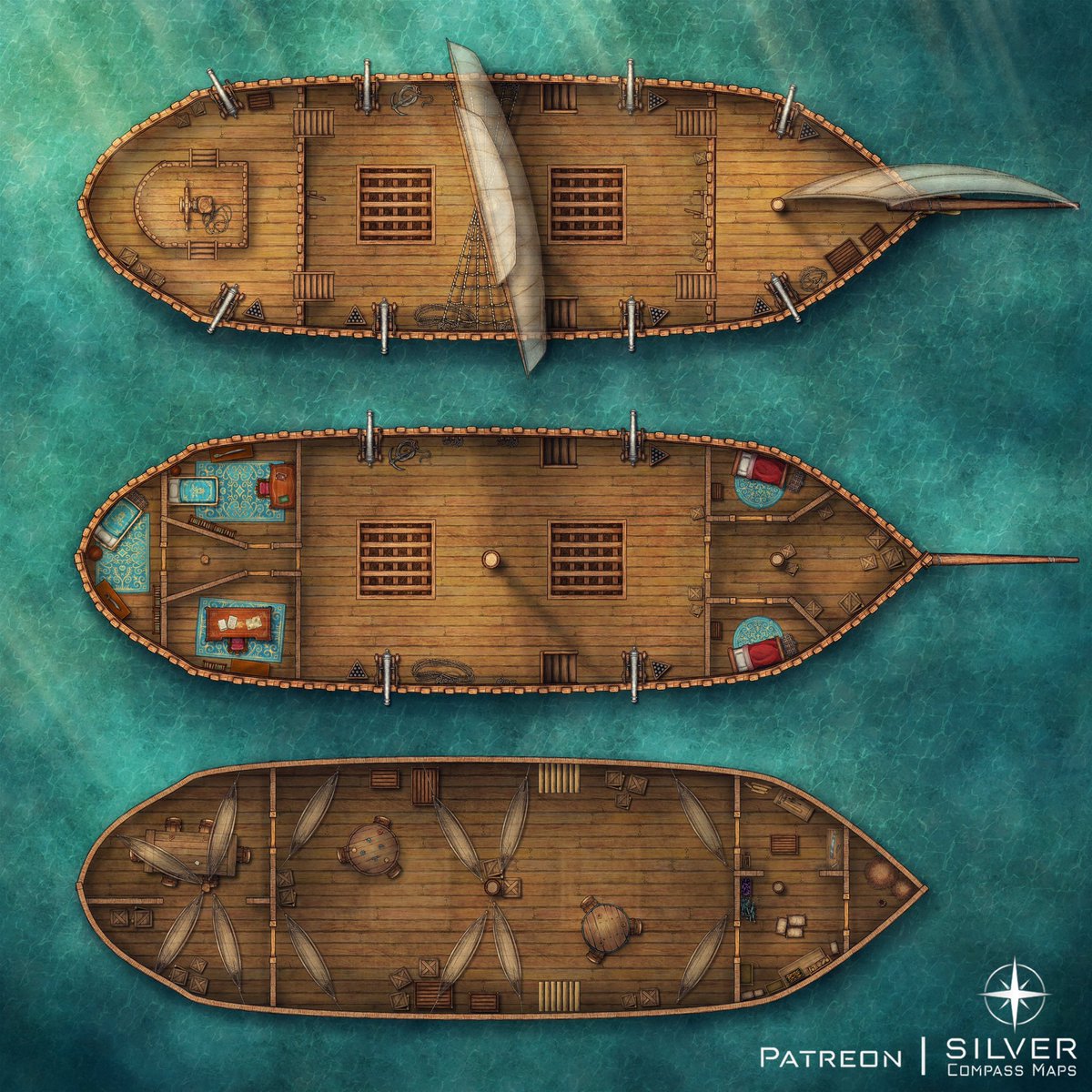 All aboard the Sloop!

Historically, a sloop was a small sailing ship with one mast and a jib, making it ideal for low-level raiding parties.