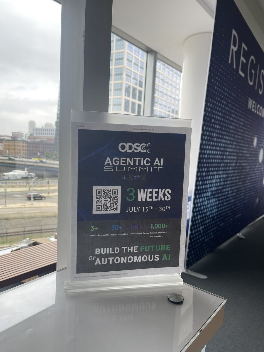 Aseda @ Microsoft #AISkillsFest (@asedaad) on Twitter photo Some <a href="/_odsc/">Open Data Science</a> opportunities for you, especially if you missed the #ODSCEast this year!
#AgenticAI #ML #AI Some <a href="/_odsc/">Open Data Science</a> opportunities for you, especially if you missed the #ODSCEast this year!
#AgenticAI #ML #AI
