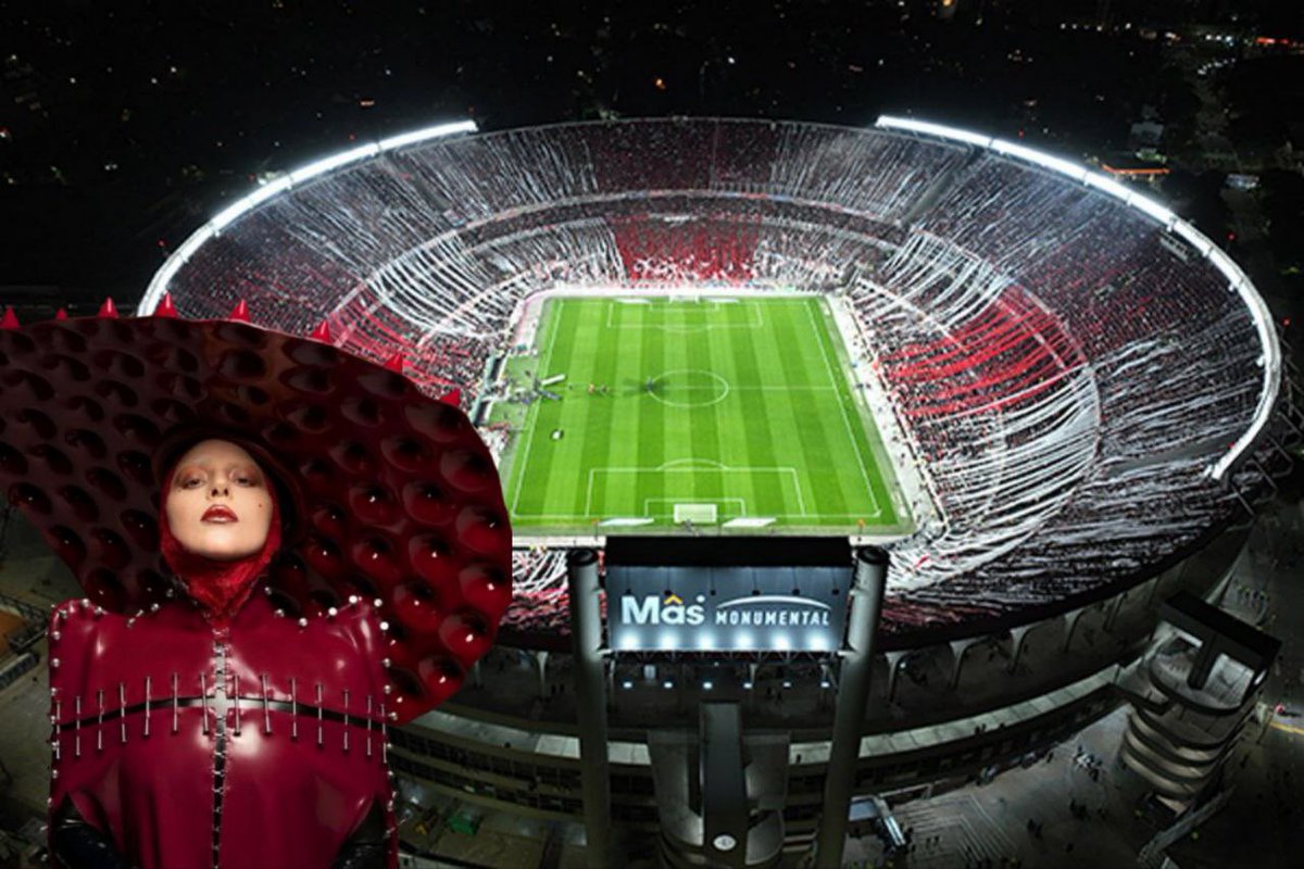 ¡GAGA REGRESA A ARGENTINA!

Según rumores, Lady Gaga actuará en Argentina en 2026. 

Al parecer, Live Nation habría negociado con el estadio de River Plate, con capacidad para 80.000 personas. 

— Vía Tiempo Real.