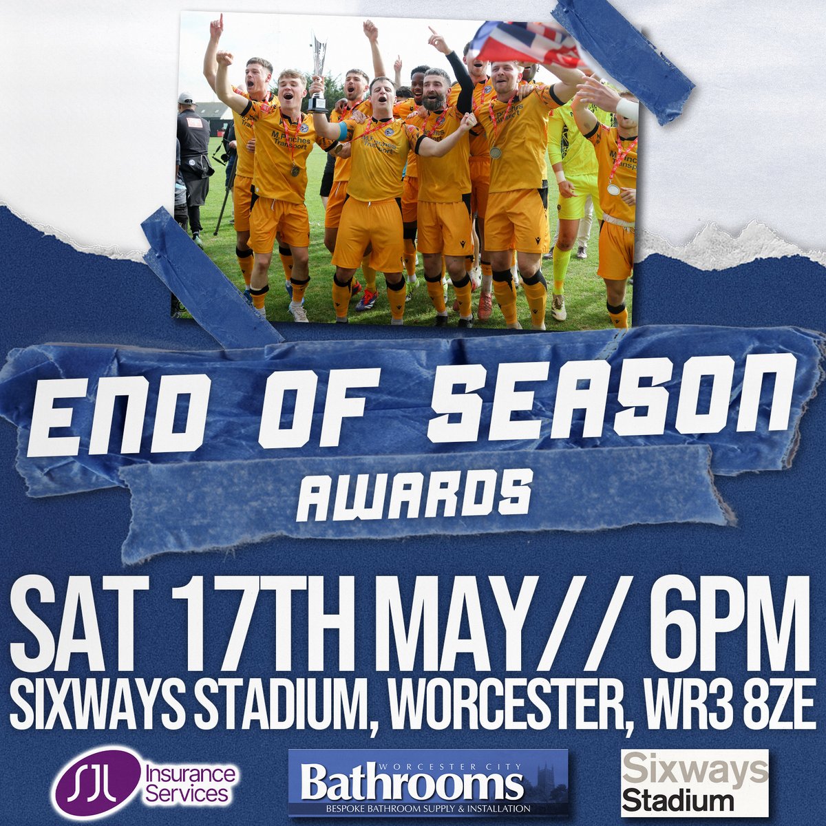 Reminder our awards evening is coming up this Saturday.

Tickets (please note these are on sale until 3pm tomorrow, 260 out of 300 spaces sold so dont miss out) 👇wcfcshop.com/product-catego…

Doors open at 6pm - Please note we will now start at 6.45pm !