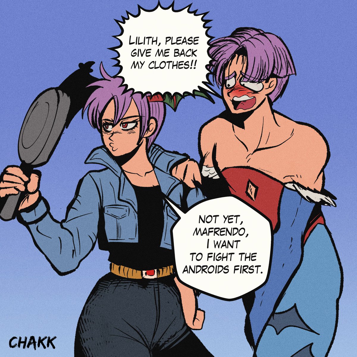 ChakkuX's tweet photo. Lilith in Random Places.   

Today: Dragon Ball Z Part II https://t.co/1aEEU4T1pO