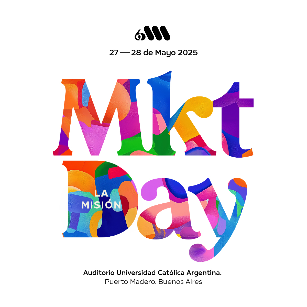 AAM (@marketingaamtw) on Twitter photo 🎉Celebramos los 60 años de la Asociación Argentina de Marketing con un evento único:
🗓️ 27 y 28 de mayo | 🕘 9 a 18 h
📍 Auditorio San Agustín – UCA, Puerto Madero
🎟️¡Muy pronto vas a poder conseguir tus entradas!
📩Para más info: eventos@aam-ar.com
#MarketingDay2025 #AAM60Años 🎉Celebramos los 60 años de la Asociación Argentina de Marketing con un evento único:
🗓️ 27 y 28 de mayo | 🕘 9 a 18 h
📍 Auditorio San Agustín – UCA, Puerto Madero
🎟️¡Muy pronto vas a poder conseguir tus entradas!
📩Para más info: eventos@aam-ar.com
#MarketingDay2025 #AAM60Años