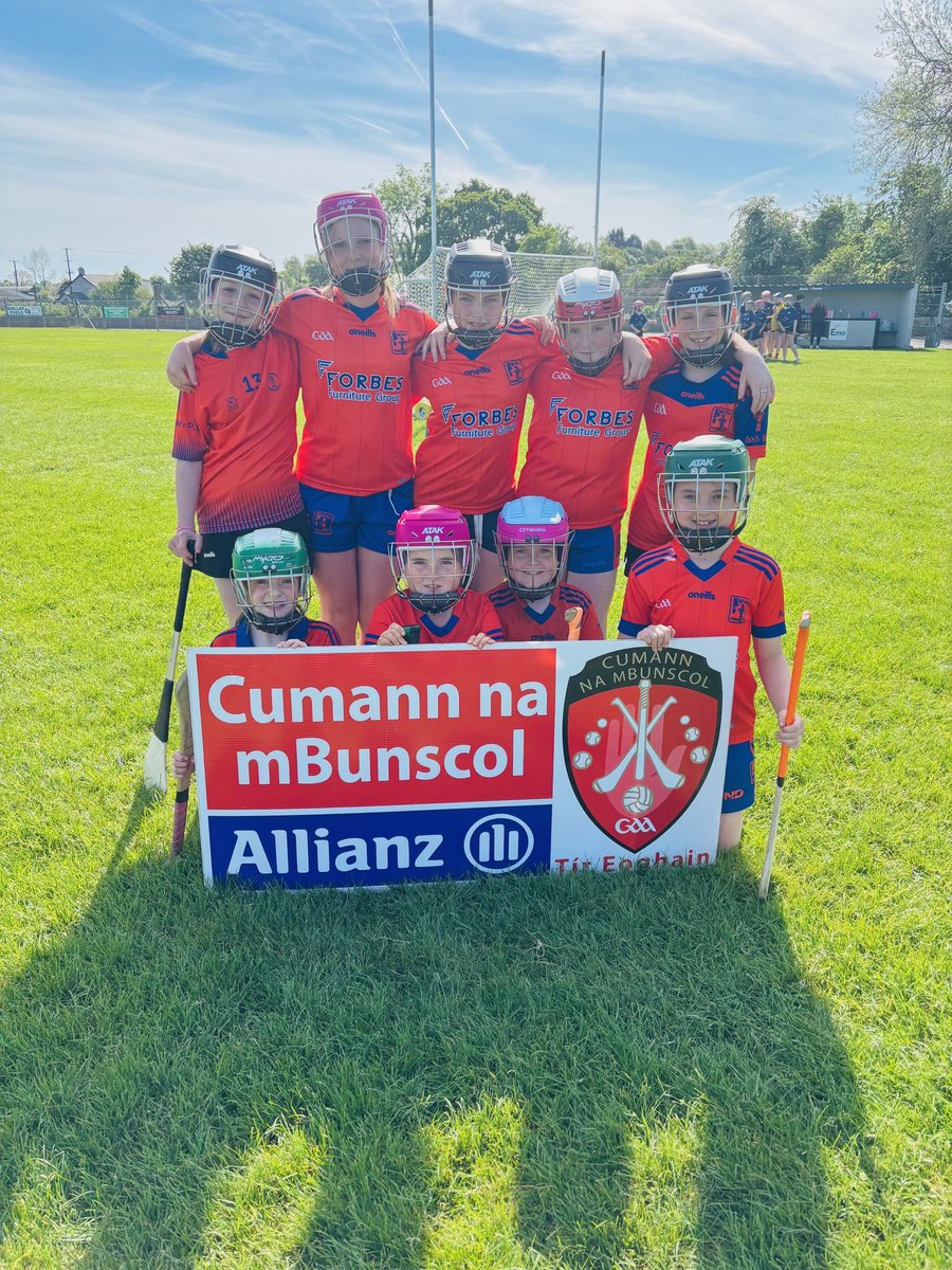 StPatricks15's tweet photo. Well done to all three St Patrick’s Mullinahoe teams who represented the school today. 
Our Camoges were in Eglish at the @AllianzIreland CnmB Camogie Finals, &amp; our boys and girls football teams who were at our CnmB Section for Tyrone Finals Day. 
All three teams did us proud. 😊 https://t.co/3cQvbq7Cy0