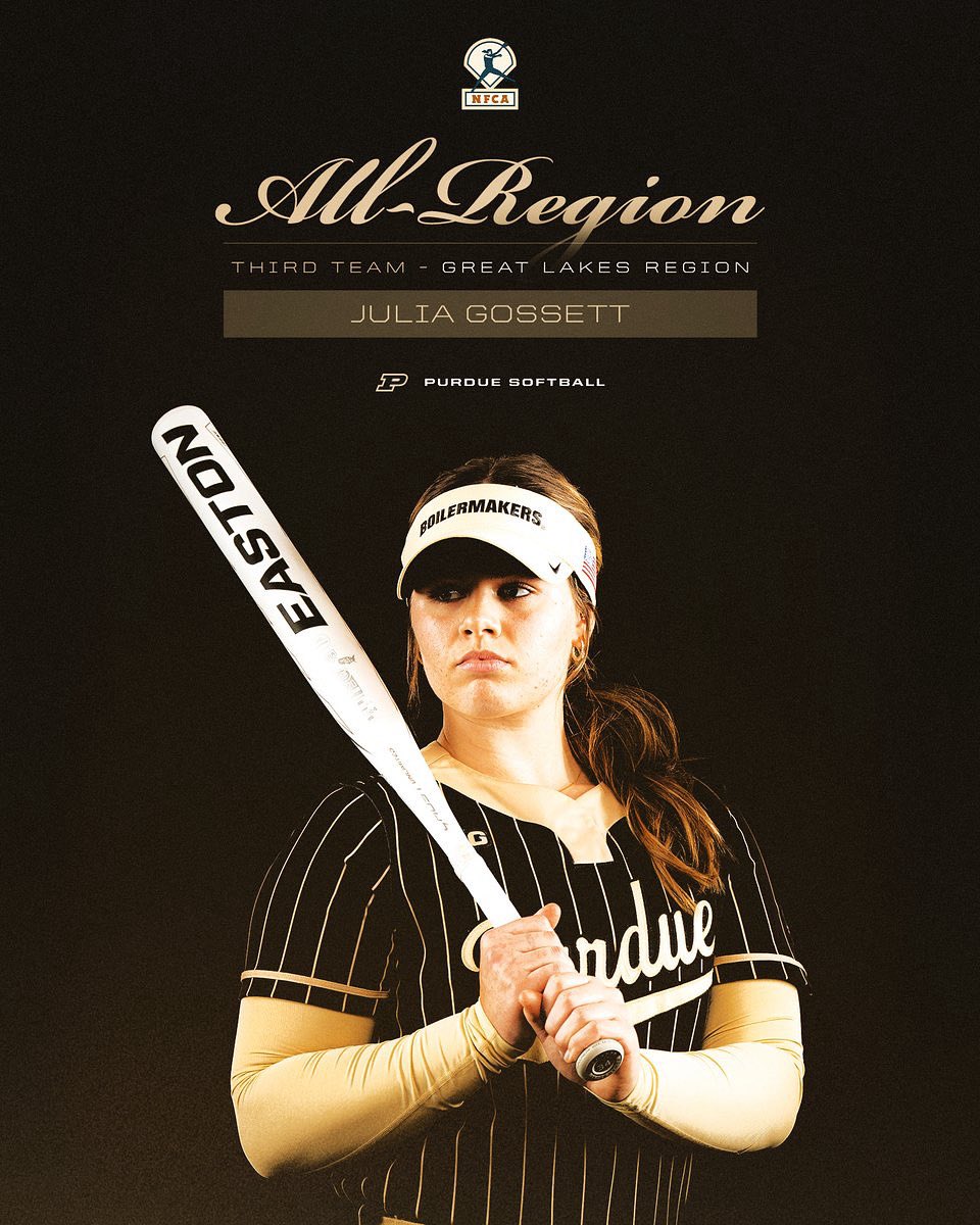 Purdue Softball (@purduesoftball) on Twitter photo A star on both sides of the ball ✨
<a href="/NFCAorg/">National Fastpitch Coaches Association</a> Third-Team All Region for our Utility/Pitcher!
#BoilerUp🚂 x <a href="/JuliaGossett23/">Julia Gossett</a> A star on both sides of the ball ✨
<a href="/NFCAorg/">National Fastpitch Coaches Association</a> Third-Team All Region for our Utility/Pitcher!
#BoilerUp🚂 x <a href="/JuliaGossett23/">Julia Gossett</a>