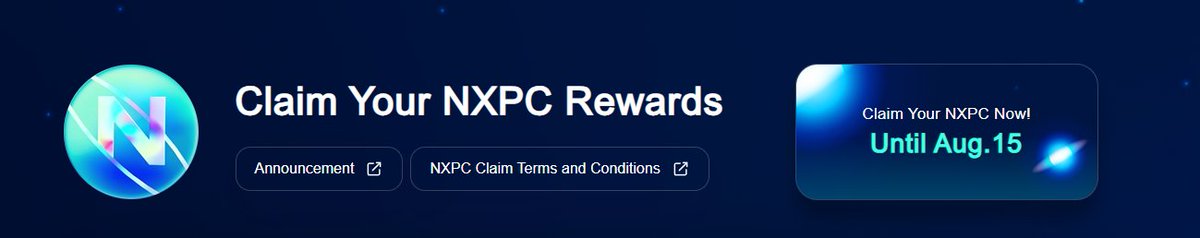 vanessadesireee's tweet photo. 💫 Don’t miss the magic — grab your $NXPC now!
Claim it fast 👉 https://t.co/rzEo0l1V9s
Post your haul below! #NXPC #MapleStoryUniverse 🧙‍♀️🌌 https://t.co/nrsFE3b86d