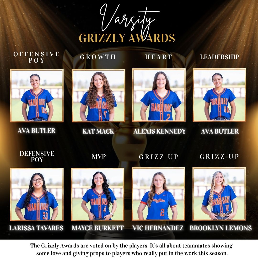 🥎Varsity Grizzy Awards🥎
