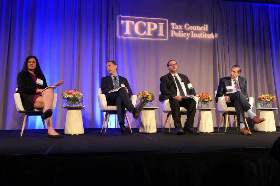 The "What the Demise of Agency Deference Means for the US Tax Environment" panel with <a href="/Andersen_US/">Andersen</a>’s Pam Grewal, <a href="/millerchevalier/">Miller & Chevalier</a>’s Michael Desmond, <a href="/PwCUS/">PwC US</a>’s Brett York and <a href="/SkaddenArps/">Skadden, Arps</a>’s Armando Gomez.

#TCPISymp #TaxPolicy