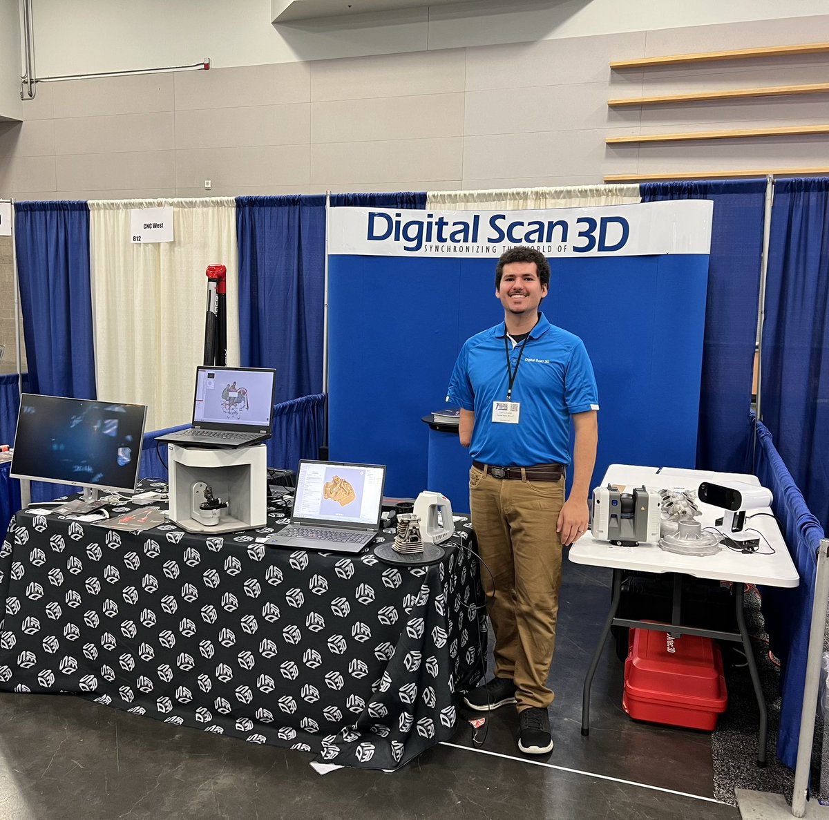 Northwest Machine Tool Expo.  Come learn more about 3D scanning, inspection, and reverse engineering!