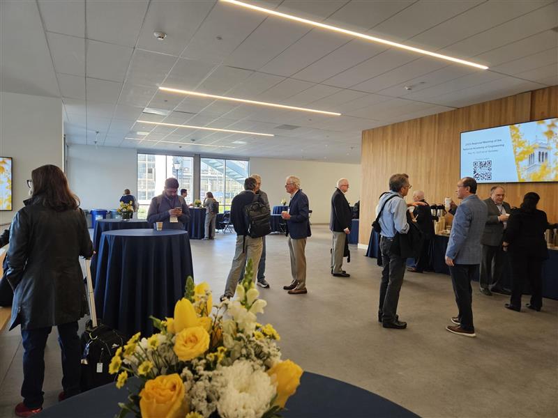 theNAEng's tweet image. Today the NAE Regional Meeting is happening at @UCBerkeley in partnership with @BerkeleyLab and @NVIDIA! We&apos;re exploring how artificial intelligence is transforming #engineering — stay tuned for highlights from today’s cutting-edge discussions! @Cal_Engineer