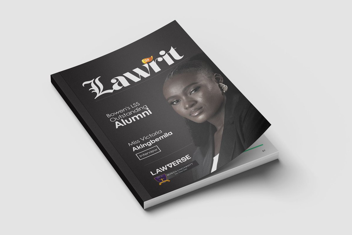 We are absolutely thrilled to announce the release of the Jurist’24, a special issue brought to you through an exciting collaboration with the esteemed Faculty of Law, Bowen University!

🔗 lnkd.in/dWdVqDXB