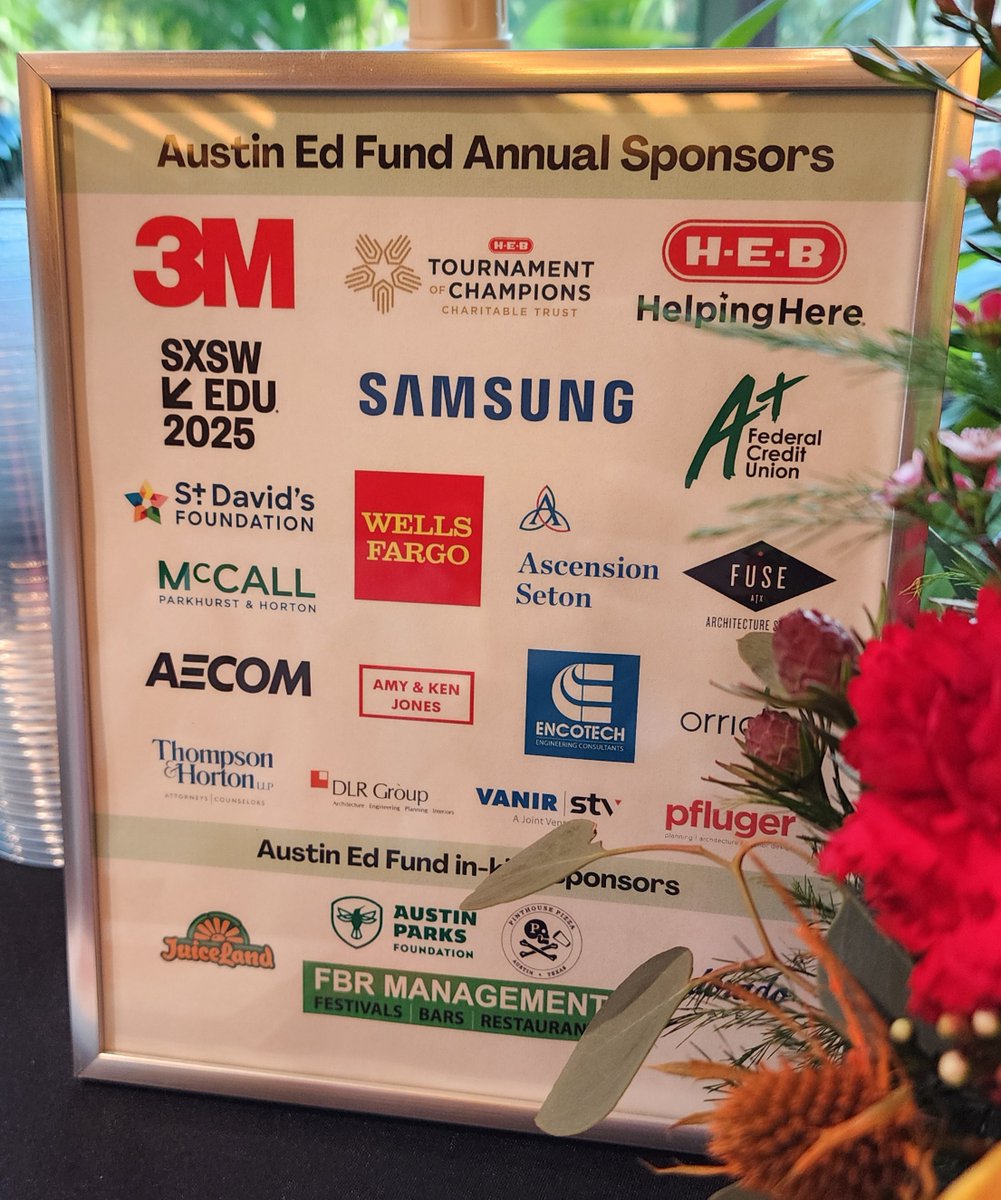 Samsung Austin Semiconductor (@samsungaustin) on Twitter photo We had a great time at <a href="/AustinEdFund/">Austin Ed Fund</a>'s spring reception yesterday. ✍🏼 📚 The nonprofit awarded $450k to 66 teacher projects as part of the 2024 Inspire the Future Grants! Applications are currently open for 2025 grants: austinedfund.org/for-educators/…
#SamsungGives We had a great time at <a href="/AustinEdFund/">Austin Ed Fund</a>'s spring reception yesterday. ✍🏼 📚 The nonprofit awarded $450k to 66 teacher projects as part of the 2024 Inspire the Future Grants! Applications are currently open for 2025 grants: austinedfund.org/for-educators/…
#SamsungGives