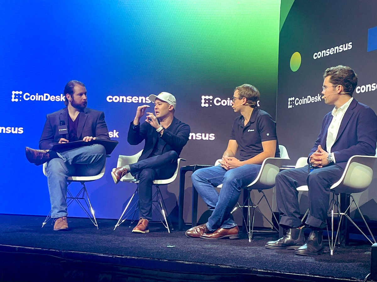 HIVE Digital Technologies (@hivedigitaltech) on Twitter photo How are we pushing the boundaries of sovereign AI compute?
BUZZ HPC President & COO Craig Tavares on stage now diving into AI/HPC strategies for Bitcoin miners at <a href="/consensus2025/">Consensus 2025</a> ☁️🧠 How are we pushing the boundaries of sovereign AI compute?
BUZZ HPC President & COO Craig Tavares on stage now diving into AI/HPC strategies for Bitcoin miners at <a href="/consensus2025/">Consensus 2025</a> ☁️🧠