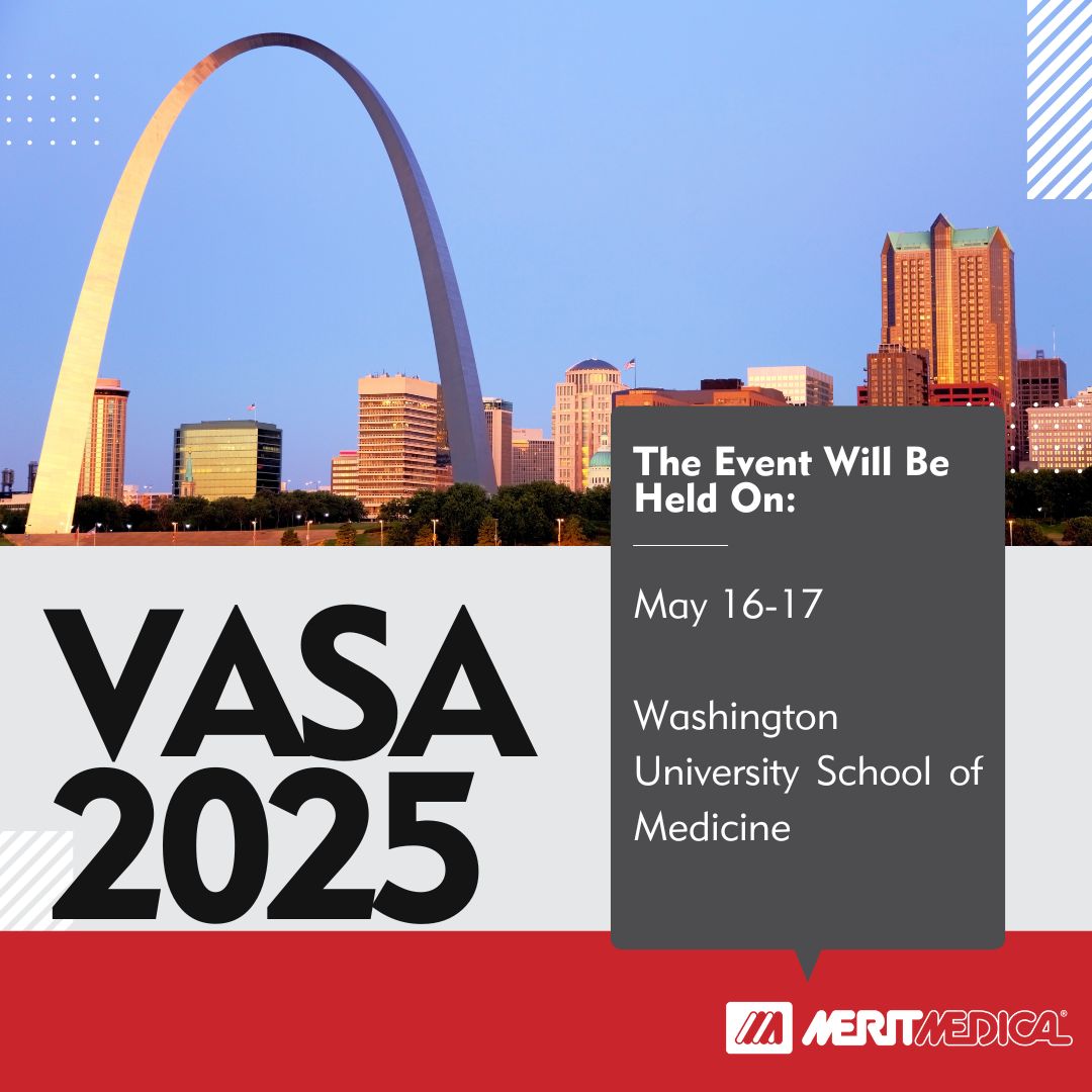 MeritVascular's tweet photo. Excitement is in the air as we count down to VASA 2025! Join us in St Louis, Missouri, starting tomorrow, May 16th and Saturday, May 17th. See you there! https://t.co/RWMBcrvloU