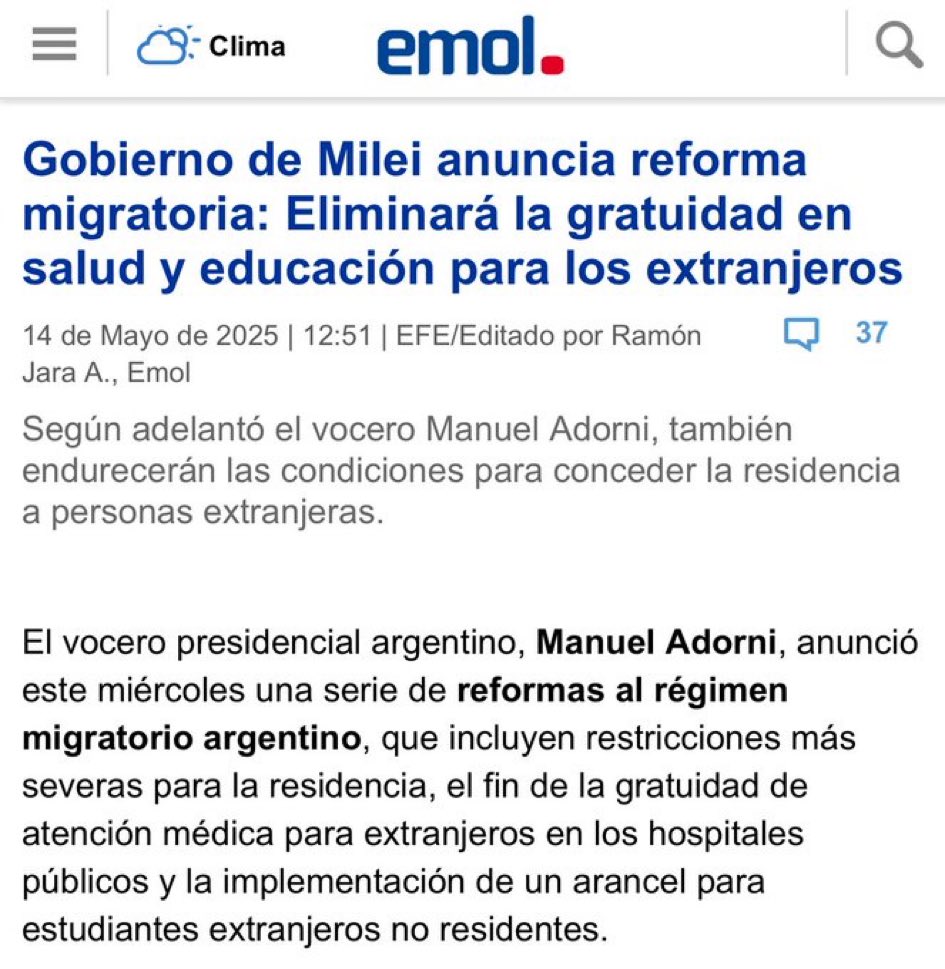 100% de acuerdo! Te guste o no Milei, lo que está haciendo está absolutamente perfecto