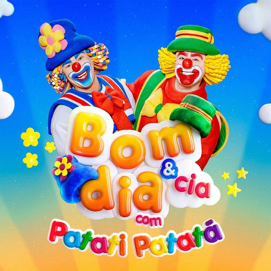 poptime's tweet photo. 🚨 OFICIAL: Patati e Patatá estarão no comando do "Bom Dia &amp; Companhia" a partir de 26 de maio no SBT. https://t.co/rFMgjtHrpg