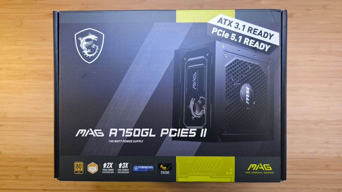HardwarePremium's tweet image. ¿Buscas una fuente compacta, eficiente y preparada para gráficas modernas? Probamos la MSI MAG A750GL PCIE5 II y es una bestia silenciosa con conector 12VHPWR y rendimiento top.

#PCGaming #Hardware #MSI #FuenteDeAlimentación #ATX3