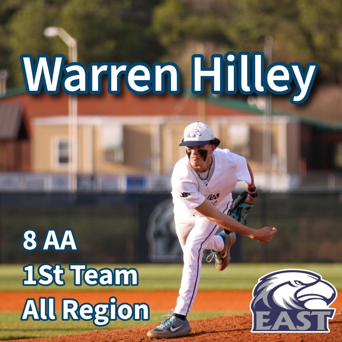 Congratulations to <a href="/hollywoodhilley/">warrenhilley11</a> for making 1st Team 8 AA All Region as a sophomore