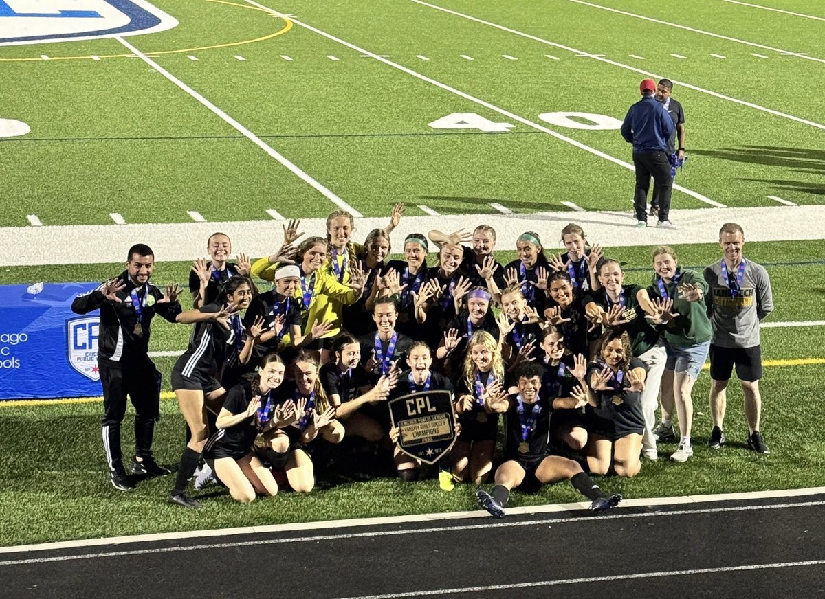Congrats to our girls varsity soccer team for winning the city championship yesterday! #schoolofchampions