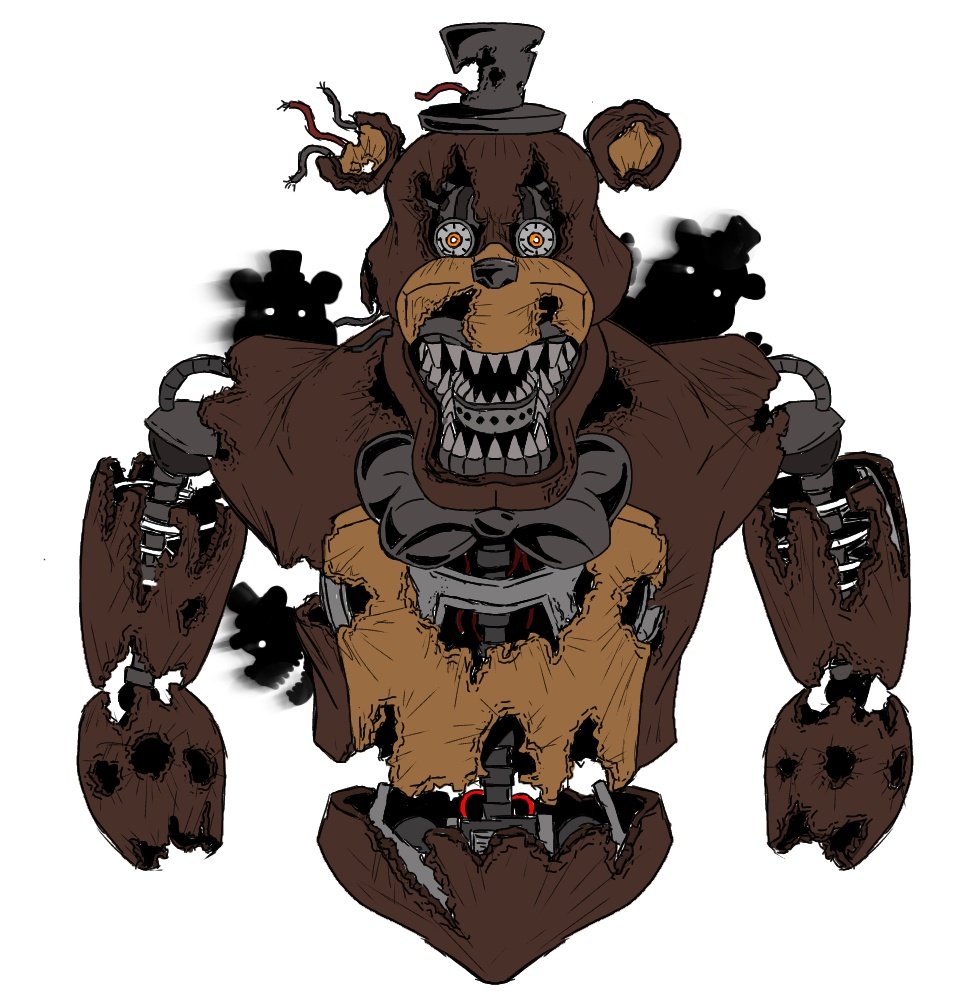NickSArtist587's tweet photo. My boy Nightmare Freddy 🙏🏼
In @TheCyberBunnie artstyle 
#FNAF #fnaffanart #fivenightsatfreddys
#FNAF4 https://t.co/W5kqCCXyt4