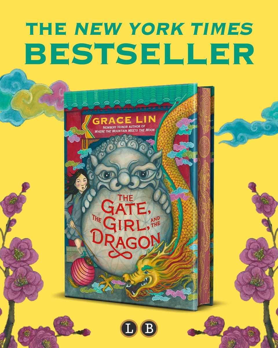 Major congratulations to <a href="/pacylin/">Grace Lin</a>!! The Gate, the Girl, and the Dragon is A NEW YORK TIMES BESTSELLER!! And thank you so much to everyone who has supported this beautiful book!!