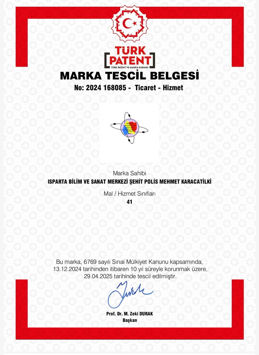 IspartaBilsem's tweet photo. Türk patent ve marka Kurumu tarafından merkezimiz marka tescili ile tescillenmiştir.@MebOrgm @Abdullah_Erin47 @recai_ocak @fevzigcluu @ispartamem @ispartamemarge @ISPARTAVALILIK https://t.co/7Kx7eYhmjk