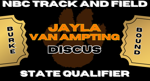 NbcTrack's tweet image. State Qualifier
Jayla Van Ampting 
Discus
1st Place 121'6"