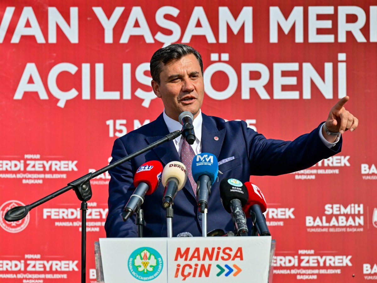 manisabsb's tweet photo. Can dostlarımıza umut ve sevgiyle kurulan bir yaşam alanı 🐾

Başkanımız Mimar Ferdi Zeyrek ile Yunusemre Belediye Başkanı Semih Balaban, Yunusemre Hayvan Yaşam Merkezi’nin açılışını gerçekleştirdi.

Merkezimiz; 3.500 m² kapalı alanı, 100 dönümlük doğal yaşam parkı ve modern tedavi birimleriyle patili dostlarımıza sıcak bir yuva sunacak.

Muayeneden tedaviye, kısırlaştırmadan bakıma ve sahiplendirmeye kadar her adımda can dostlarımızın yanında olmaya devam edeceğiz.

#ManisaBüyükşehir #HayvanYaşamMerkezi

https://t.co/i2sPVa4Xkw