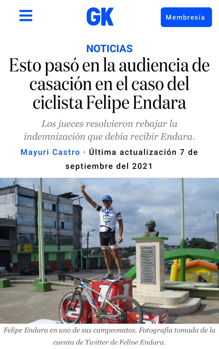 ameh871's tweet photo. Siempre fue injusto ! Y hay pruebas que respaldan . Jueces que toparon la indemnización de Feli Endara sin ninguna motivación. Dando una sentencia oscura. 

¿Gente beneficiada del daño permanente ocasionado a nuestro campeón? 

#NoMasFamiliasAtropelladas https://t.co/1jE6vNgrYA